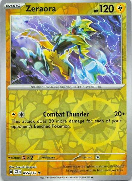 Zeraora - Stellar Crown #055/142