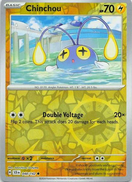 Chinchou - Stellar Crown #048/142