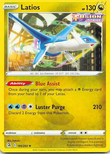 Latios - Fusion Strike #194/264