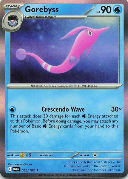 Gorebyss - Scarlet & Violet: Destined Rivals #056/182