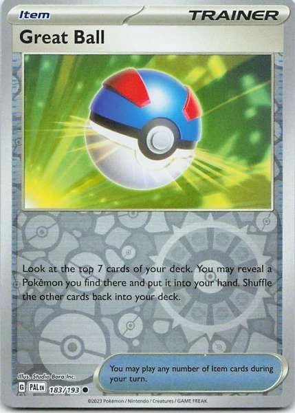 Great Ball - Paldea Evolved #183/193