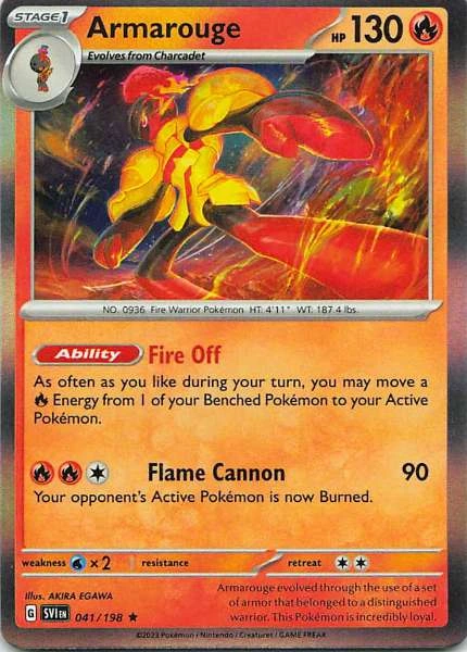 Armarouge - Scarlet & Violet #041/198