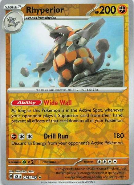 Rhyperior - Stellar Crown #076/142