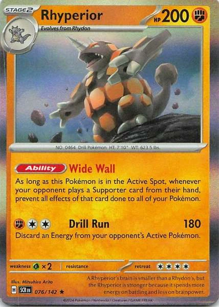 Rhyperior - Stellar Crown #076/142