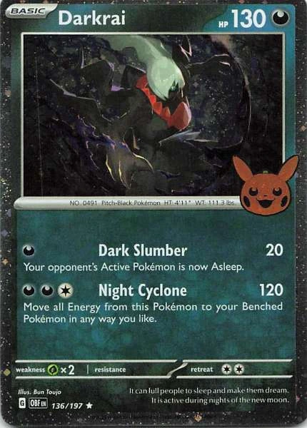 Darkrai - Scarlet & Violet: Trick or Trade #136/197
