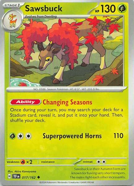 Sawsbuck - Temporal Forces #017/162