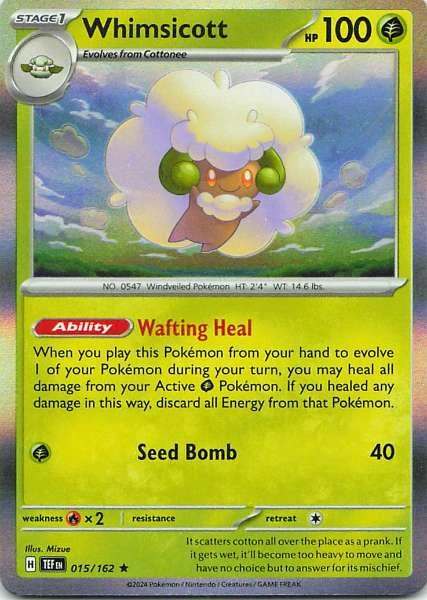 Whimsicott - Temporal Forces #015/162