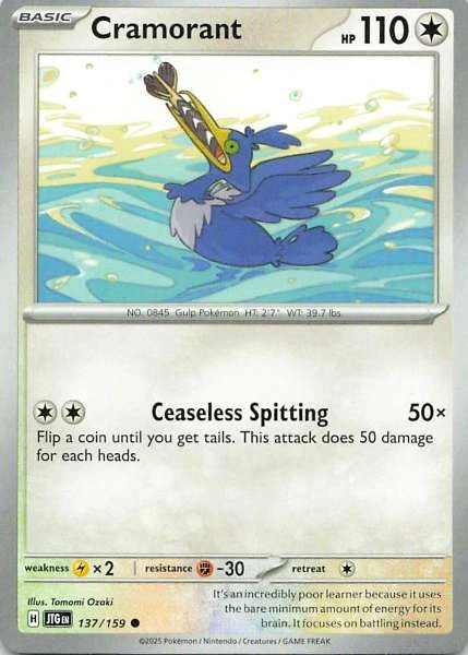 Cramorant - Obsidian Flames #137/159