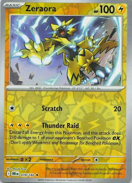 Zeraora - DRI #078/182