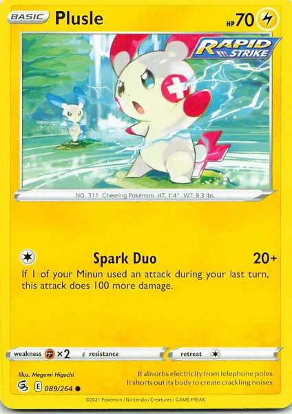 Plusle - Evolving Skies #089/264