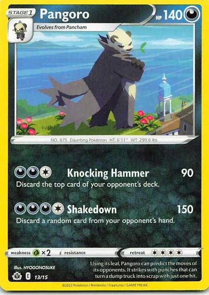 Pangoro - McDonald's Match Battle 2022 #13/15