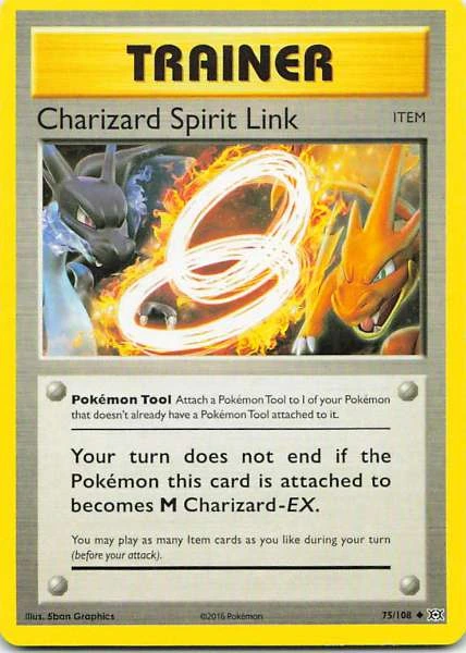 Charizard Spirit Link - Evolutions #75/108