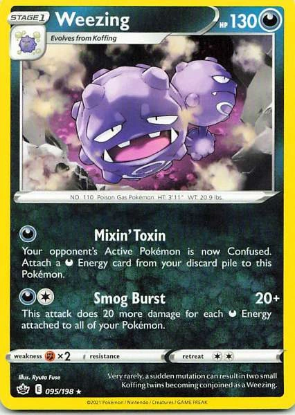 Weezing - Chilling Reign #095/198