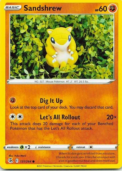 Sandshrew - Fusion Strike #131/264