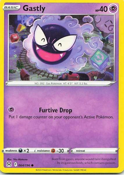 Gastly - Lost Origin #064/196