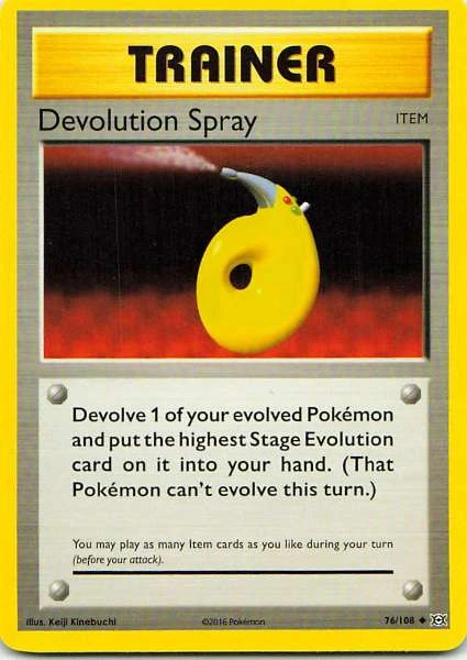Devolution Spray - Evolutions #76/108