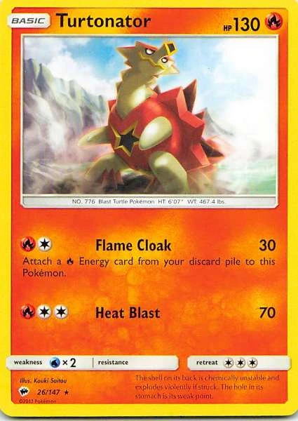 Turtonator - Burning Shadows #26/147