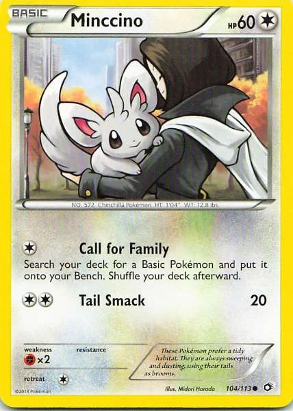 Minccino - Legendary Treasures #104/113