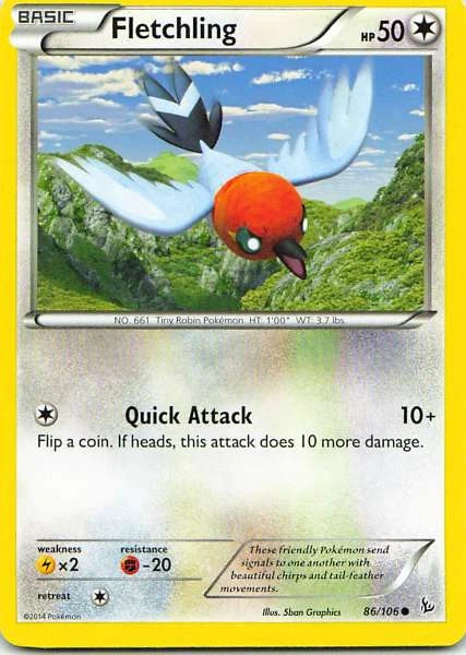 Fletchling - Flashfire #86/106