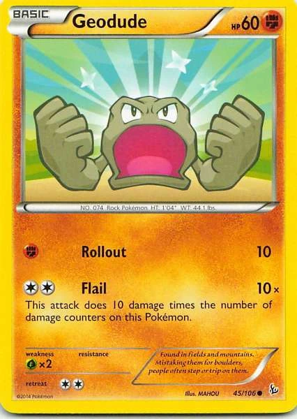 Geodude - Flashfire #45/106
