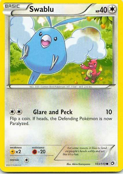 Swablu - Legendary Treasures #103/113