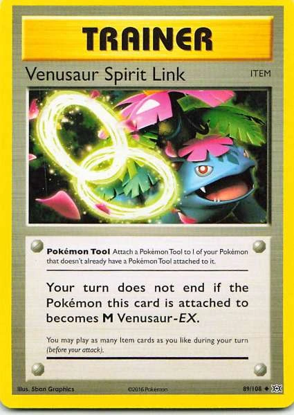 Venusaur Spirit Link - Evolutions #89/108