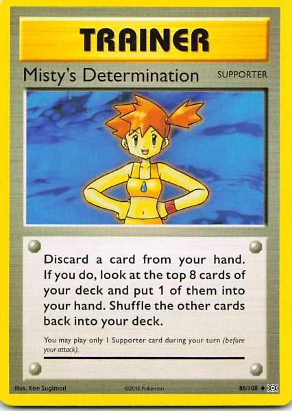 Misty's Determination - Evolutions #80/108