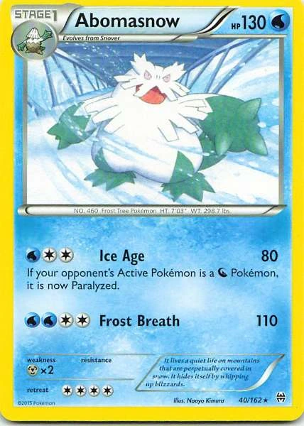 Abomasnow - BREAKthrough #40/162