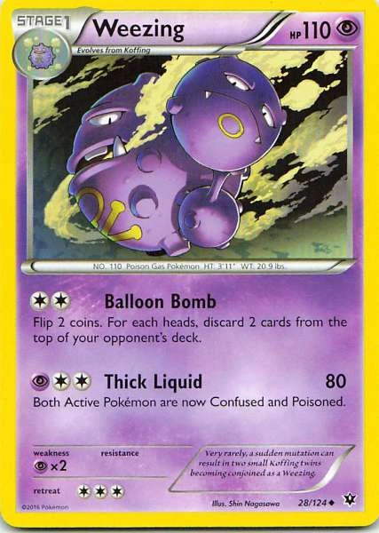 Weezing - Fates Collide #28/124