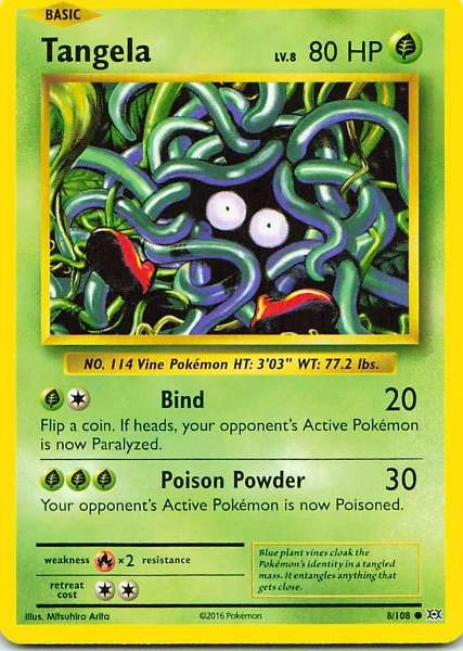 Tangela - Evolutions #8/108