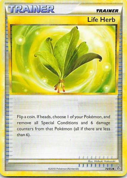Life Herb - HeartGold & SoulSilver - Unleashed #79/95
