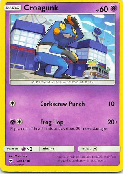 Croagunk - Burning Shadows #54/147