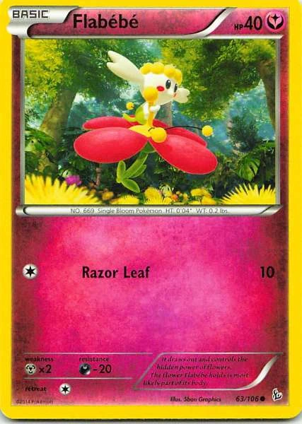 Flabébé - Flashfire #63/106