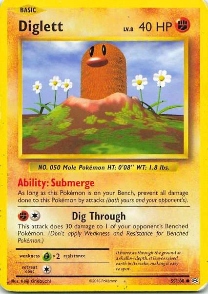 Diglett - Evolutions #55/108