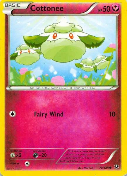 Cottonee - Fates Collide #70/124