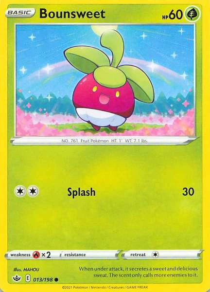 Bounsweet - Chilling Reign #013/198