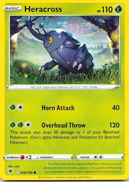 Heracross - Astral Radiance #008/189