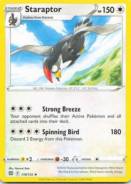 Staraptor - Brilliant Stars #119/172