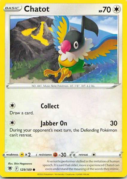 Chatot - Astral Radiance #129/189