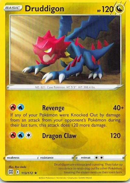 Druddigon - Brilliant Stars #113/172