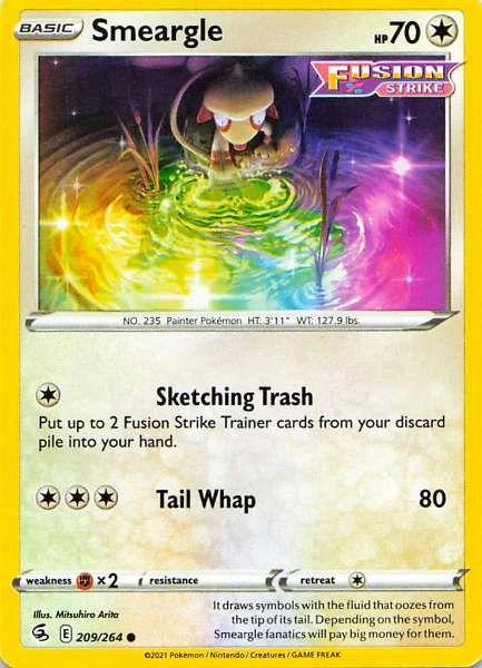 Smeargle - Fusion Strike #209/264