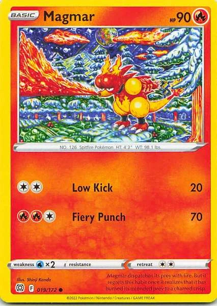 Magmar - Brilliant Stars #019/172