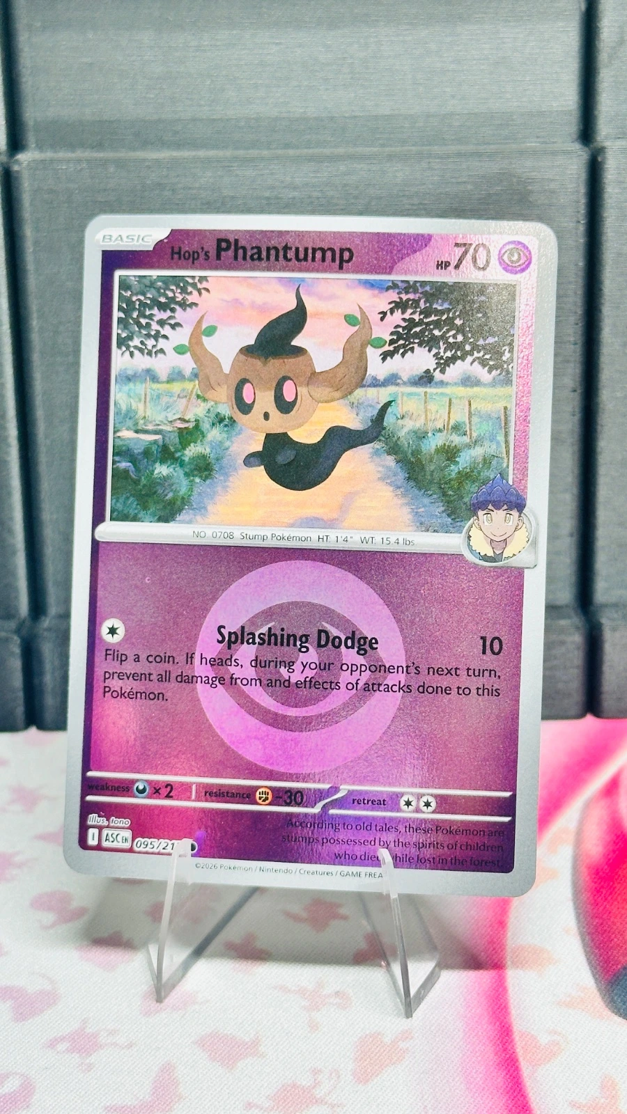 Hop’s Phantump #096 (energy symbol) - Ascended Heroes