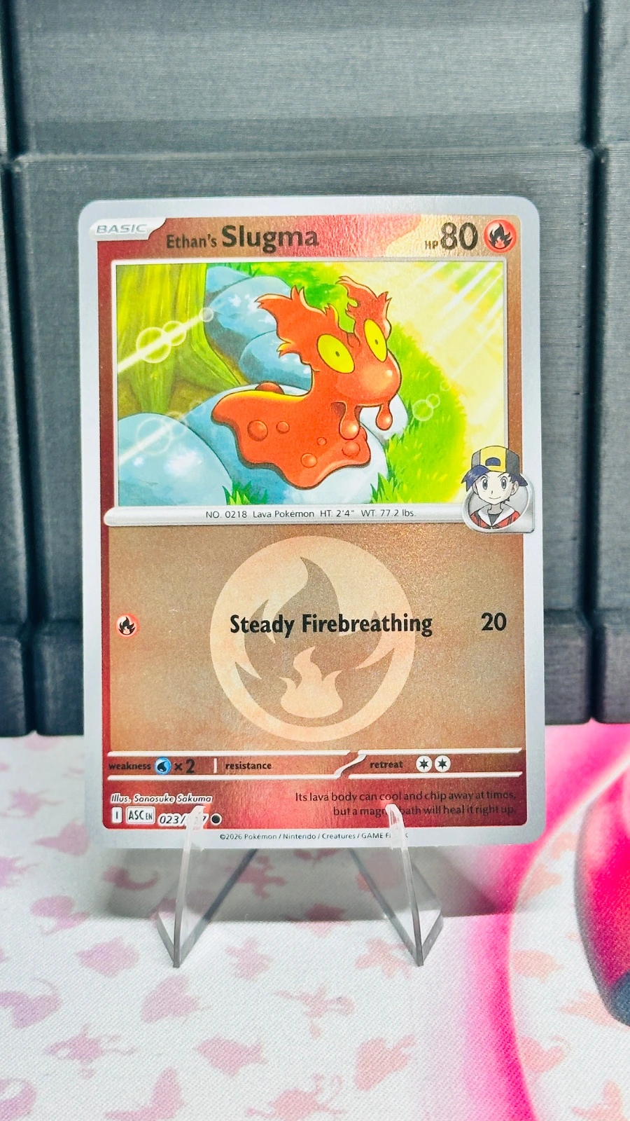 Ethan’s Slugma #023 (energy symbol) - Ascended Heroes