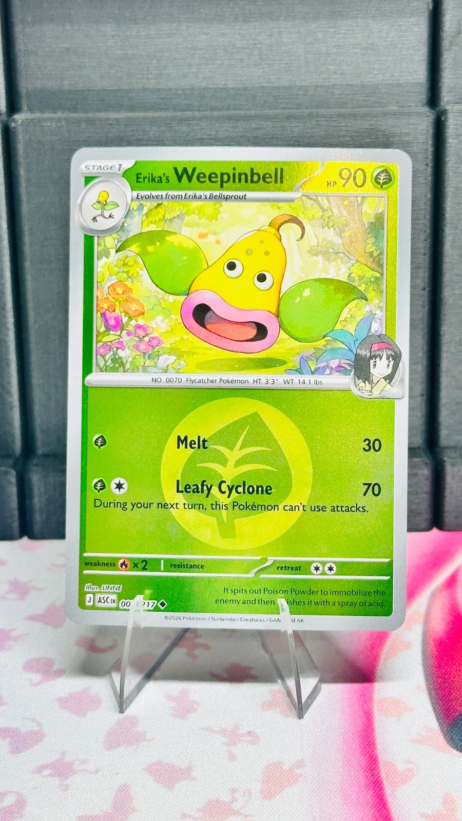Erika’s Weepinbell #005 (energy symbol) - Ascended Heroes