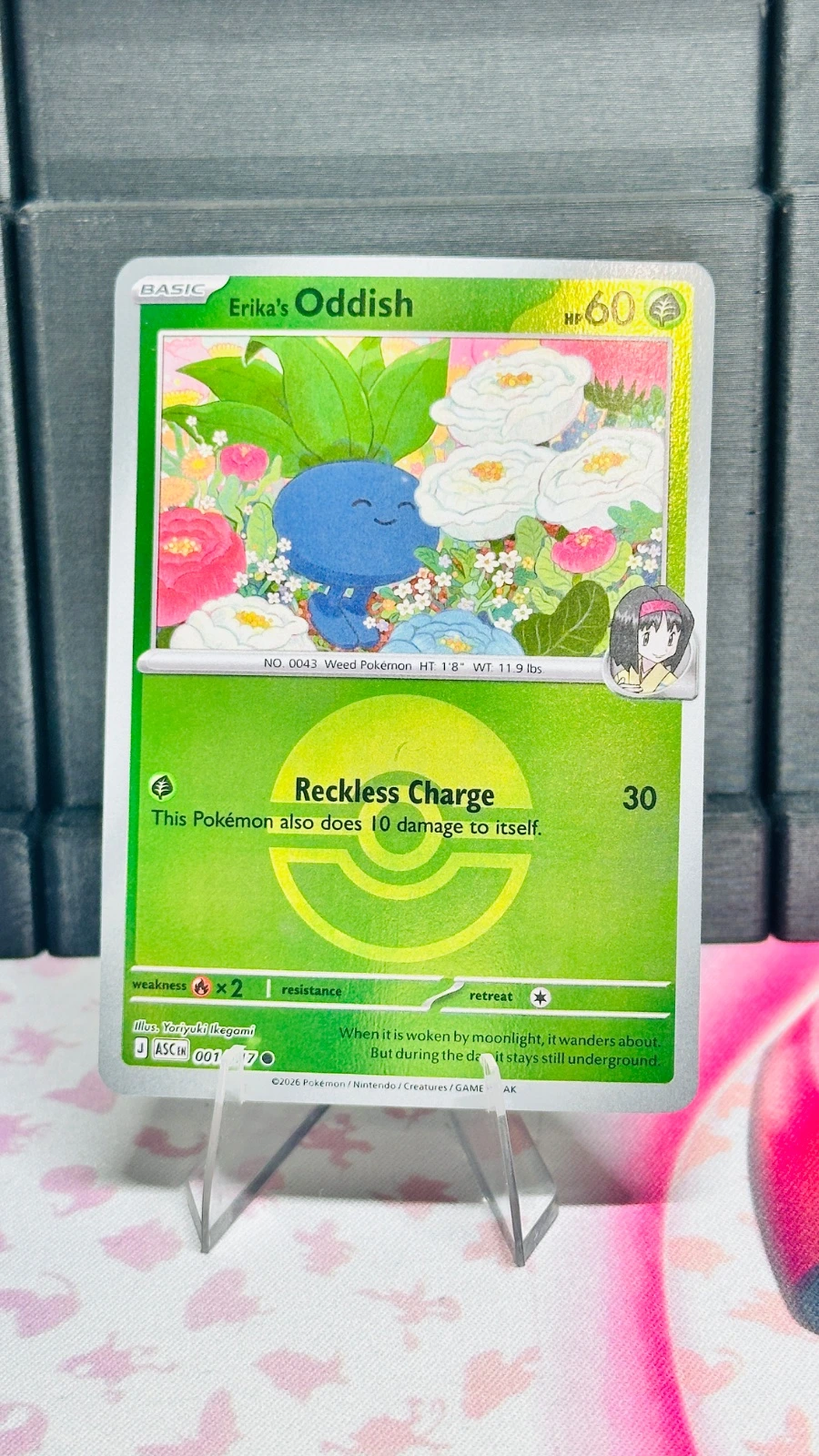 Erika’s Oddish #001 (poke ball) - Ascended Heroes