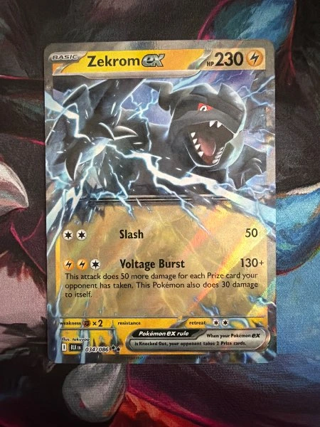 Zekrom ex - Black Bolt #034/086