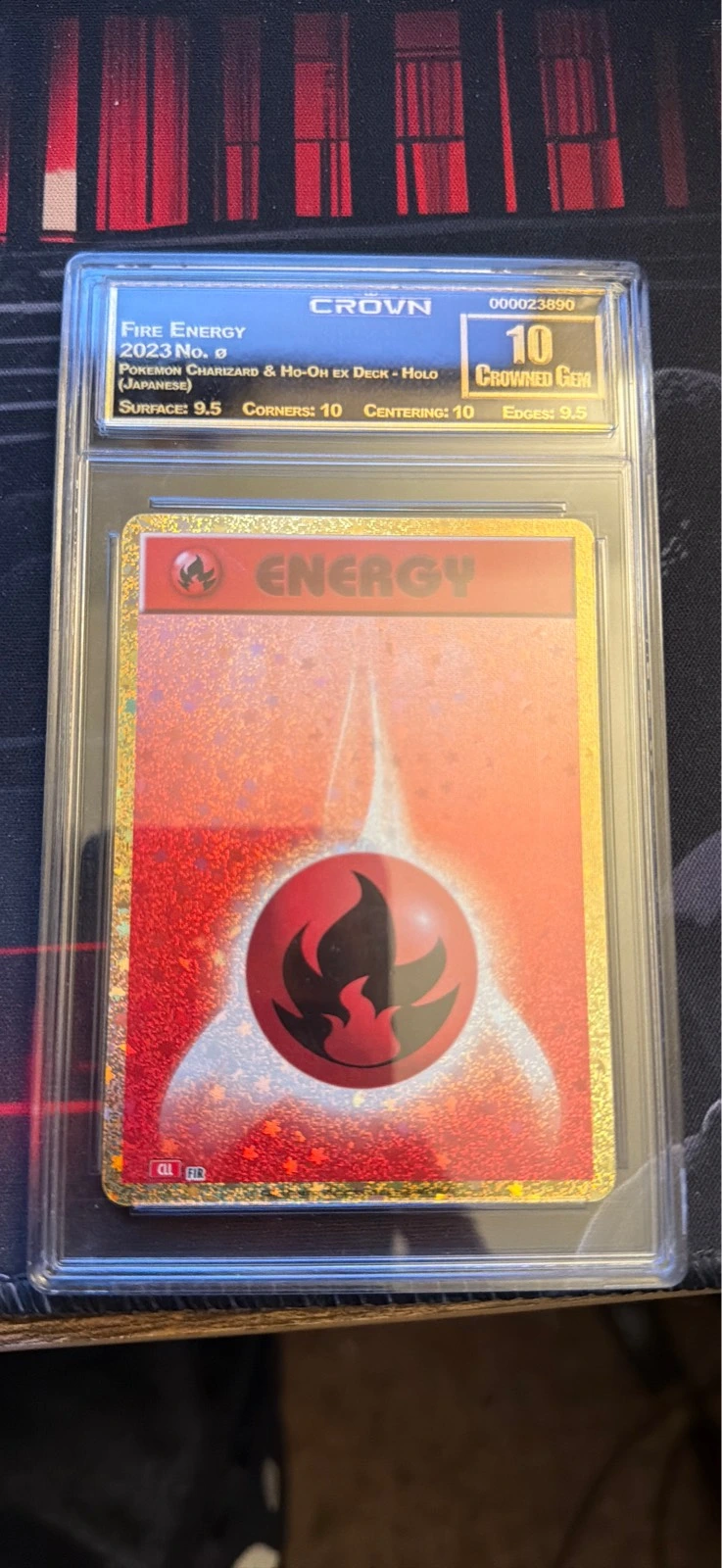 Fire Energy - Pokemon Charizard & Ho-Oh ex Deck