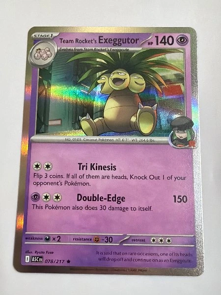 Team Rocket's Exeggutor - ASC #078/217