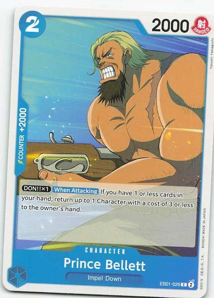 Prince Bellett - Memorial Collection #EB01-026